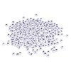 Rayher 16056102 Plastic Number Beads, White, Round, 6 mm Diameter,