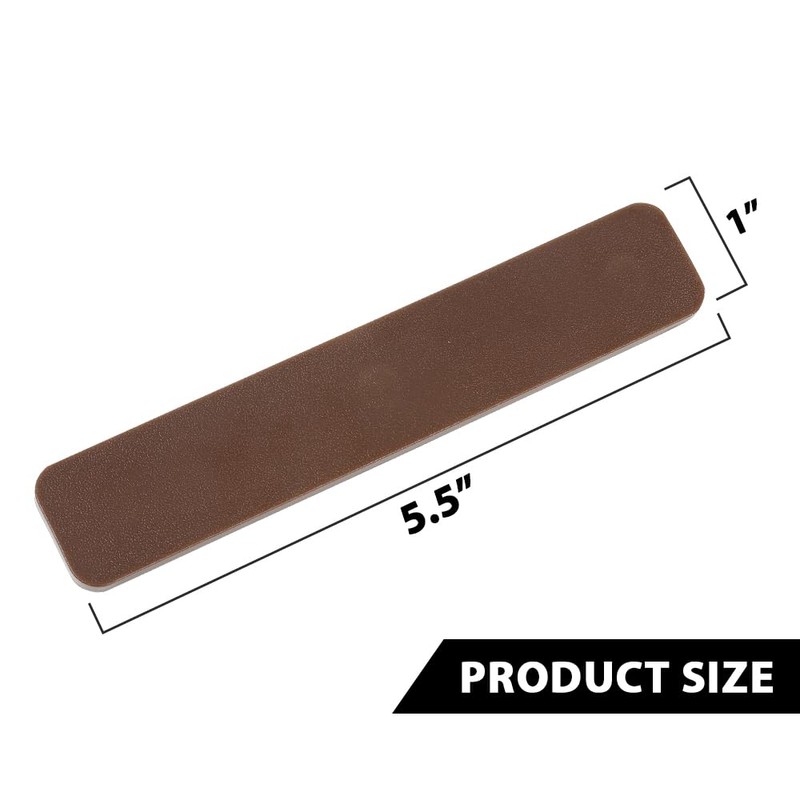 G-PLUS Decking Boards End Cap 5.5” 4pcs Tan