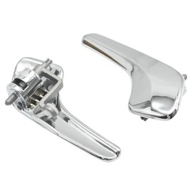 Ollanoos Car Interior Door Handles 13297813 for Left and Right with Connecting Rods Replacement for Opel Corsa D Replacement for Opel Corsa Van Replacement for Vauxhall Corsa MK III Replace# 13297814