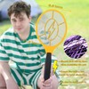 2 Pack Electric Fly Swatter, Handheld Bug Zapper Racket for