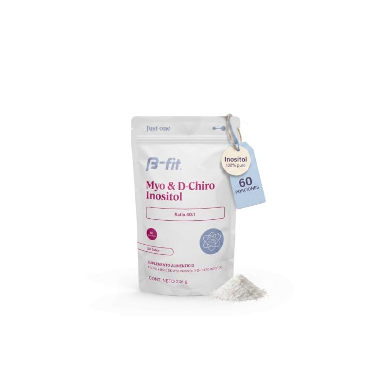 B-FIT Myo Inositol y D-Chiro Inositol Fórmula 40:1