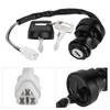 JAVIK Ignition Key Switch Fit for Kawasaki KFX700 2004-2011 Prairie