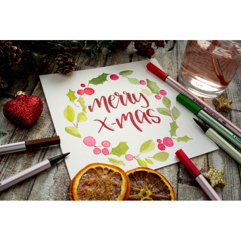 STABILO Pen 68 Brush Purple