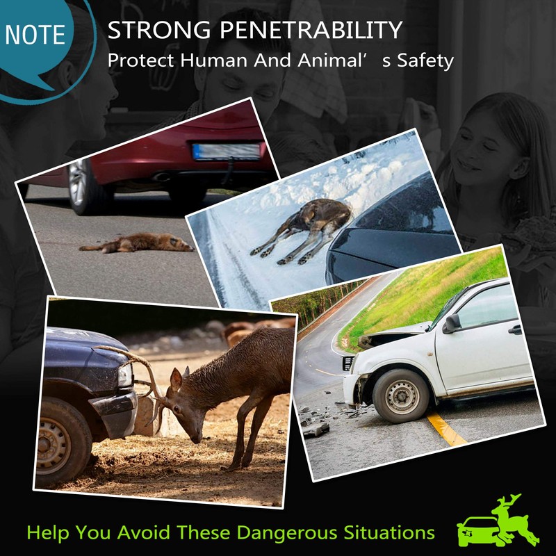Elook Deer Warning Whistles Device for Car, Save Deer Whistle