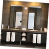ORFOFE Waterproof Shower Clock Mute Bathroom Wall Clock Cups Digital