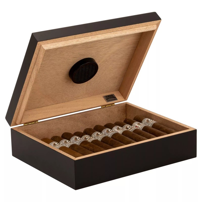 Humidor Supreme 20ct Cigar Humidor Wood Box, Cedar, Havana Beauties