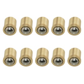 ZCZQC 10PCS 5x6mm Spring Loaded Ball Catch Latch Lock for Door Cabinet Closet