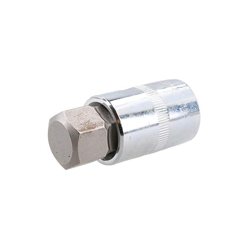 19mm Hex Bit Metric Allen Socket Male 1/2" Drive 55mm