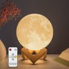 Tooge 4th Generation Moon Lamp, Diameter: Approx. 7.1 inches (18