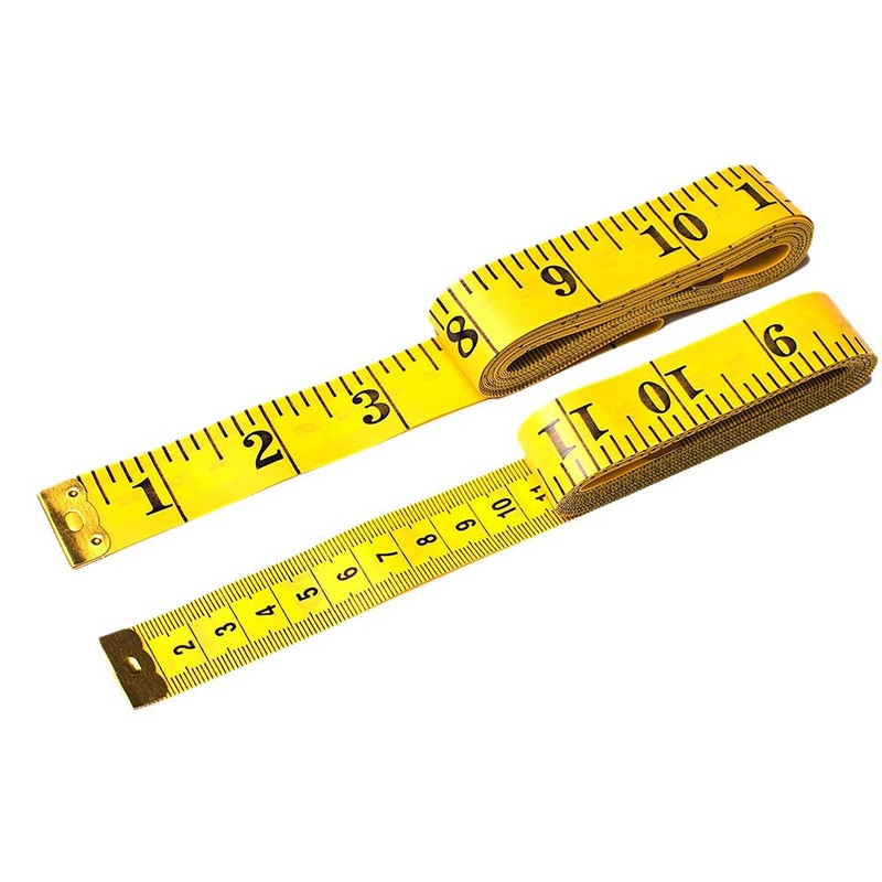 Tiardey 4pcs 300cm 120 inch Pocket Measuring Tape Double Scale