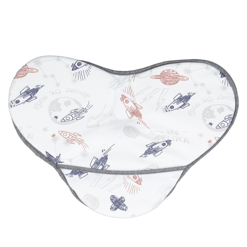 Baby Pillow for Sleeping Cloud Shaped Cute Pattern Soft Cotton