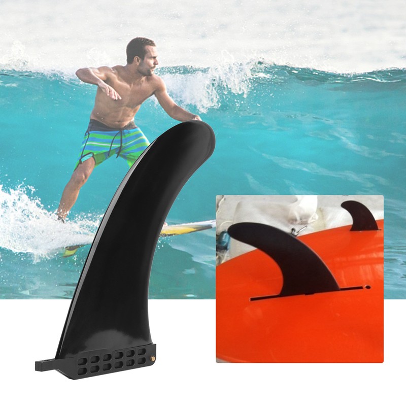 Classical 9 Inch Single Fin for Longboard Paddle Board Multifunction