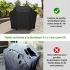 XGHEO Cubierta para Parrilla de 67 Pulgadas, Cubierta Impermeable para