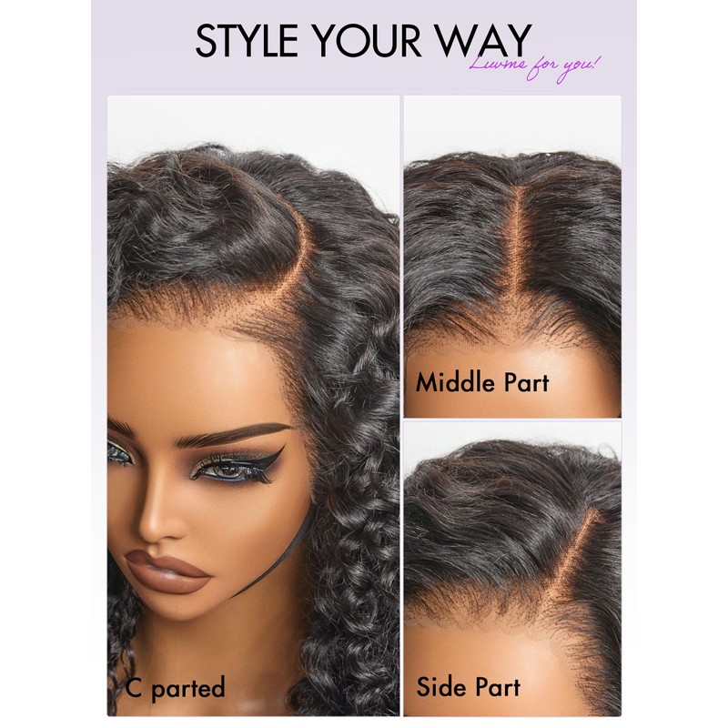 LUVME HAIR Flexi-Fit Invisi Drawstring Wig 13x4 Lace Wig PreMax