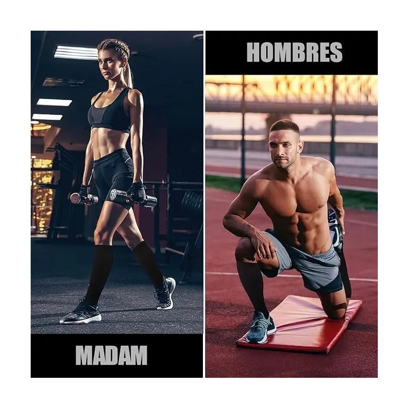 10 Pares Calcetas De Compresión Hombre Mujer Medias Largas
