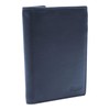 Esquire Viktoria RFID Leather Wallet 10 cm, blue, One size