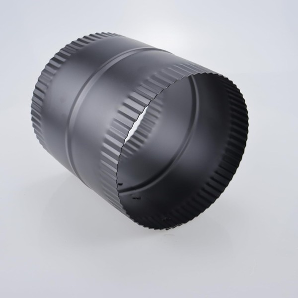ZFZMZ Replacement 6" x 6" Dia 24-ga Black Stove Pipe