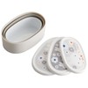 Skater SRS3SAG-A Antibacterial Bento Storage Containers, Set of 3, Miffy,