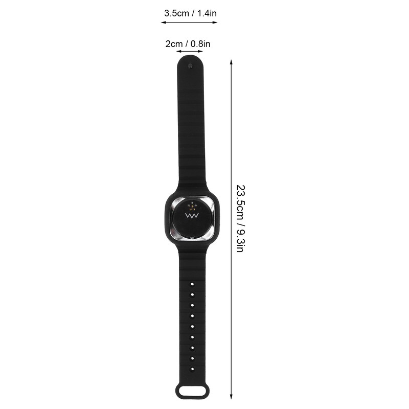 Ultrasonic Mosquito Repellent Bracelet with Time Display Anti Mosquito Wristband