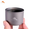 TOAKS STV-01 Titanium Siphon Alcohol Stove Camping Survival in the