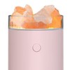 Salt Diffuser Humidifier USB Aroma Diffuser Desktop Humidifier with Colorful