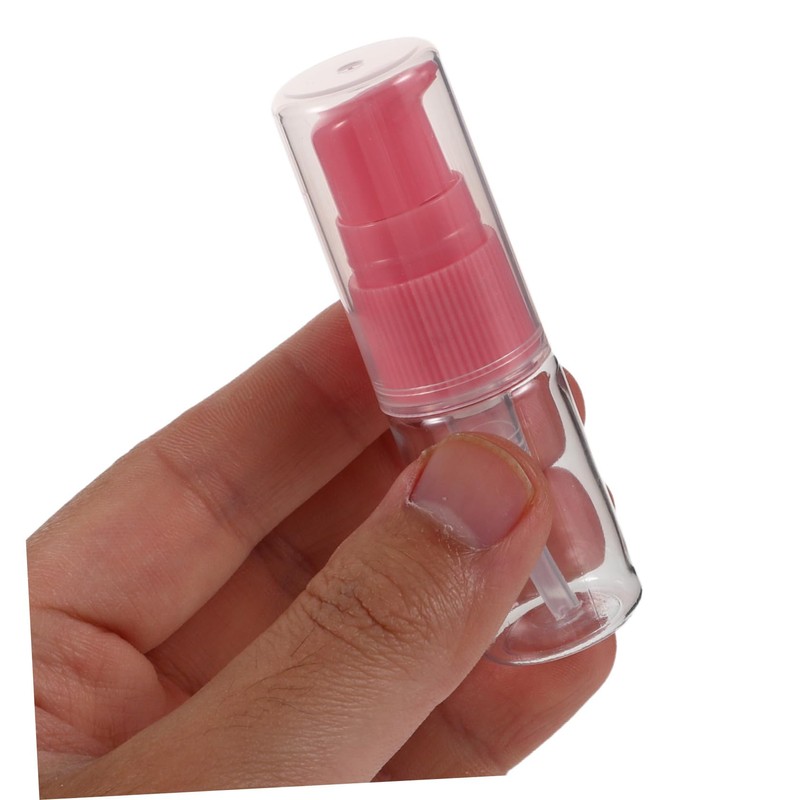 Gatuida 12pcs Clear Travel Lotion Bottles with Pump Refillable Pet