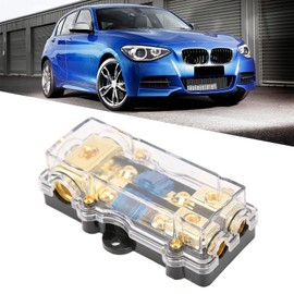 Bloque de Distribución de Energía, Portafusibles de Alimentación de Audio Protector para Amplificador Estéreo