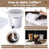 YURICK 50 Pack Commercial Cold Brew Coffee Filters for 5