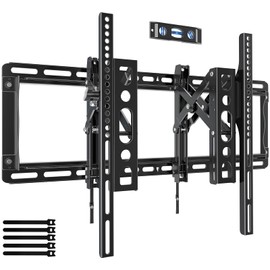 HOME VISION Advanced Full Motion TV Mount for 32-90 Inch TVs, Tilt TV Wall Mount with Extension, Swivel, Slide and Level, Wall Mount TV Bracket - Max VESA 600x400mm, up to 132lbs, 16/18/24 Inch Studs