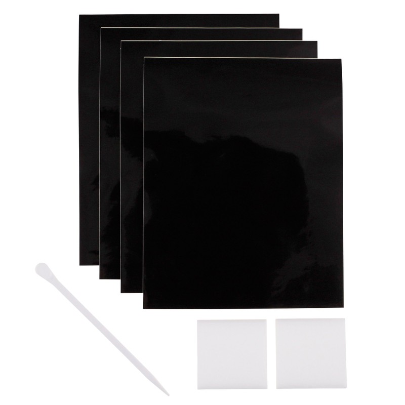 paziko Metal Sheet Silver X black 404145 