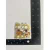 The Simpsons 54 PCS Anime Spoof Simpson Sticker Waterproof Suitcase