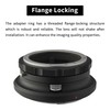XPIMAGE F to XCD Lens Mount Adapter Ring Compatible with