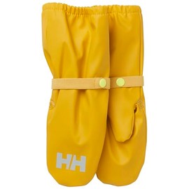 Children's Unisex Helly Hansen K Bergen Fleece Pu Mittens, Essential Yellow, 5