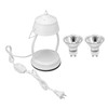 Candle Warmer Lamp With GU10 Bulbs Adjustable Candel Warming Lantern