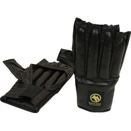 MARTIAL WORLD PG36-M-BK Knuckle Punching Gloves Boxing Black M