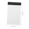 Operitacx 5pcs Note Pad Mini Notepads Grid Index Cards Dotted