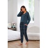 Vlazom Pyjamas Set for Women, Soft Two Pieces Pj's Sets