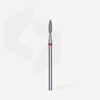 STALEKS PRO Nagelhautfräser-Set, 3-teilig, 2,1 x 0,8 mm, Flammenform (feine