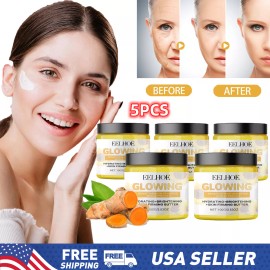 Unbranded 1-3PCS Turmeric Cream, Anti-Aging Moisturizing Firming Brightening Cream US - 1PC