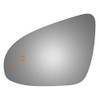 Burco 4504B Driver Side Replacement Mirror Glass with Lasered Holes