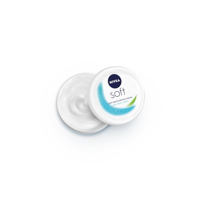 NIVEA Crema Hidratante Suave Y Ligera Con Vitamina E Y