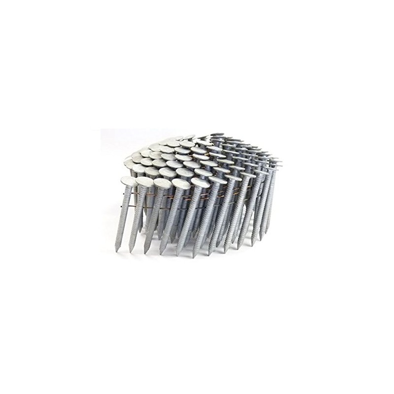 1 3/4" Ring A153-D HOT DIP Coil Roofing Nails 1.2M