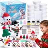 VEKDA 12 Pack Build a Snowman Kit Winter Crafts for