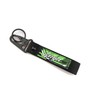 XIDAODIT Motorcycle Embroidered Keychain 3D Rubber Key Ring For Ninja