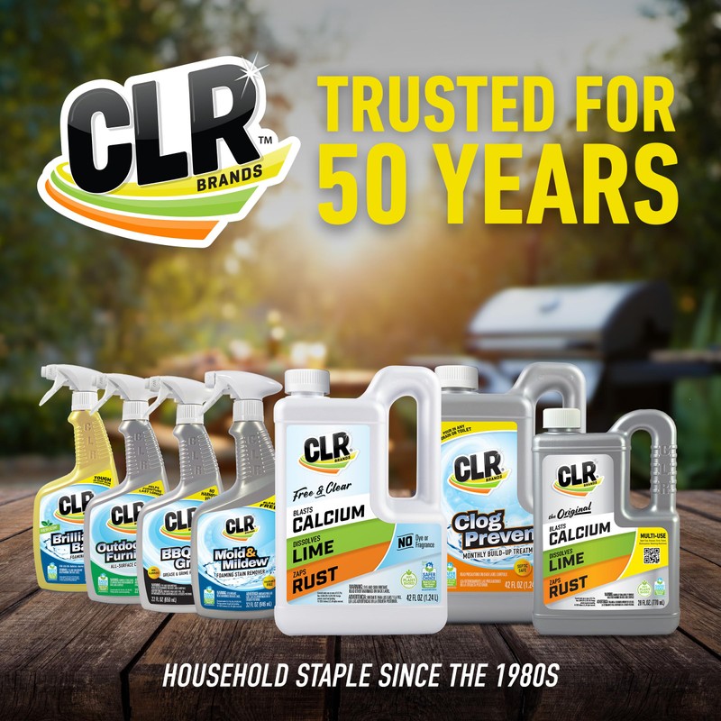 CLR Brands Outdoor Furniture Cleaner, 26 oz. Spray Bottle, Cleans