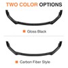JTFF Front Bumper Spoiler Lip Compatible with 2018-2025 Infiniti Q50