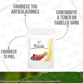 Mc Berry Colágeno Hidrolizado 60 Frutos Rojos 500g Piel Cabello Articulaciones                                                                        