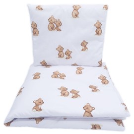 Baby's Comfort Bedding Set Duvet Cover (90 x 120 cm) + Pillowcase (40 x 60 cm), Little bears