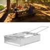 Folding Toaster Stainless Steel Versatile Mini Portable Toaster for Bread