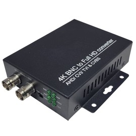 1st Pick Video TVI to HDMI Full HD 4K Converter, 4K/8MP/5MP/4MP/3MP/1080p/720p, BNC to HDMI Video Converter Adapter, HD TVI/CVI/AHD/CVBS (Composite Video Signal) to HDMI